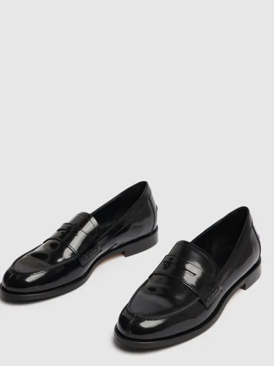 Aeyde   15mm Oscar Polido leather loafers 