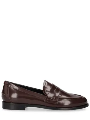 Aeyde   15mm Oscar Polido leather loafers 