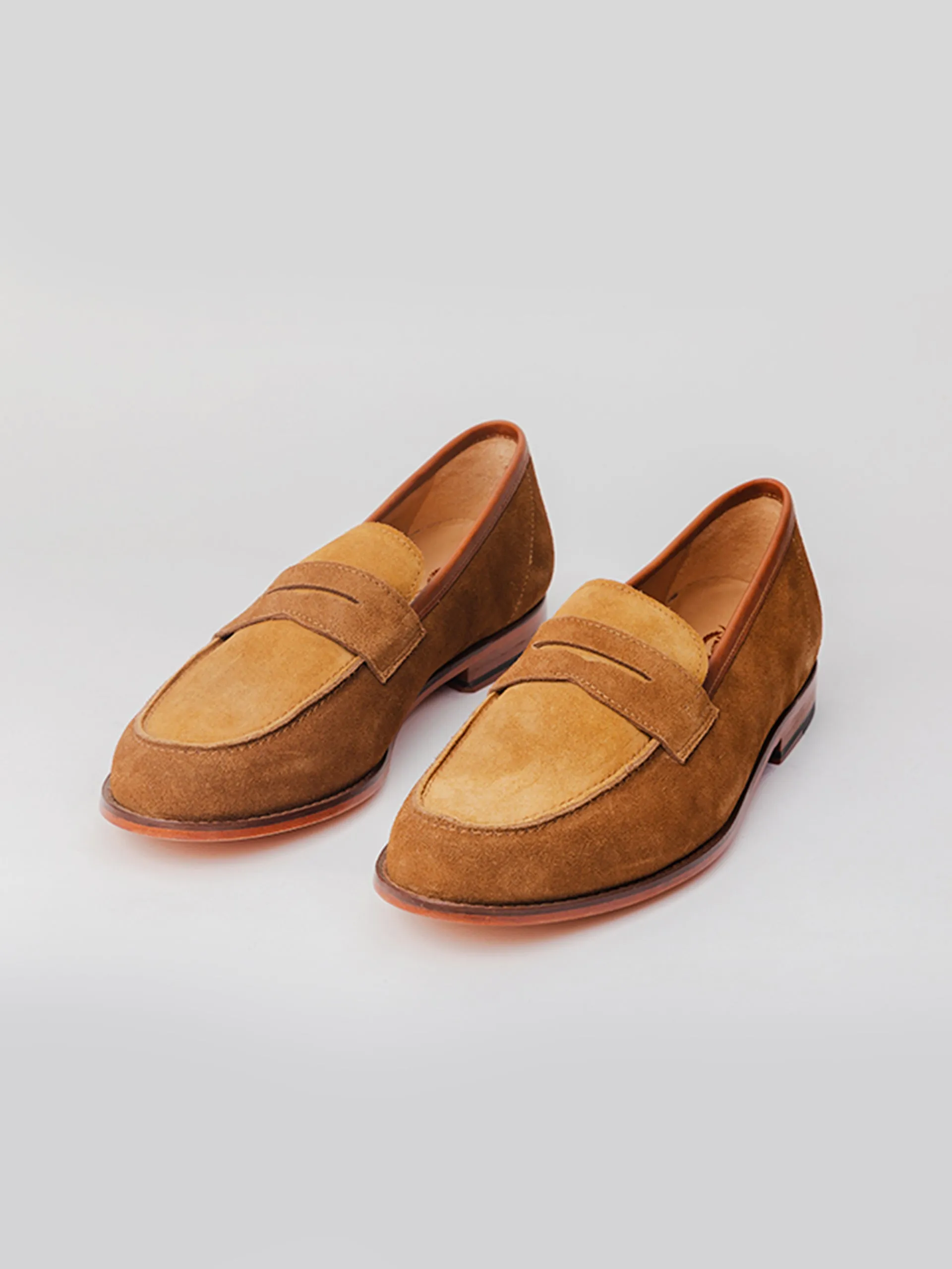 ALFONS LOAFER - COGNAC SUEDE