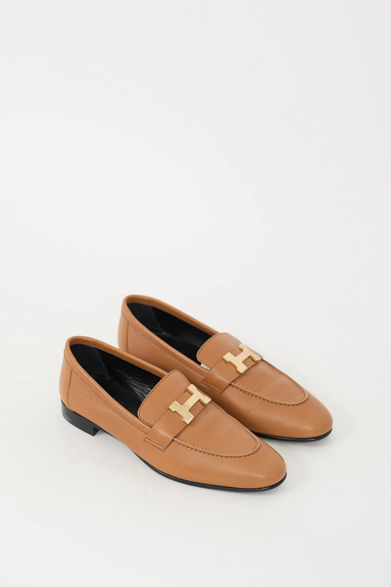 Brown Leather Paris Loafer