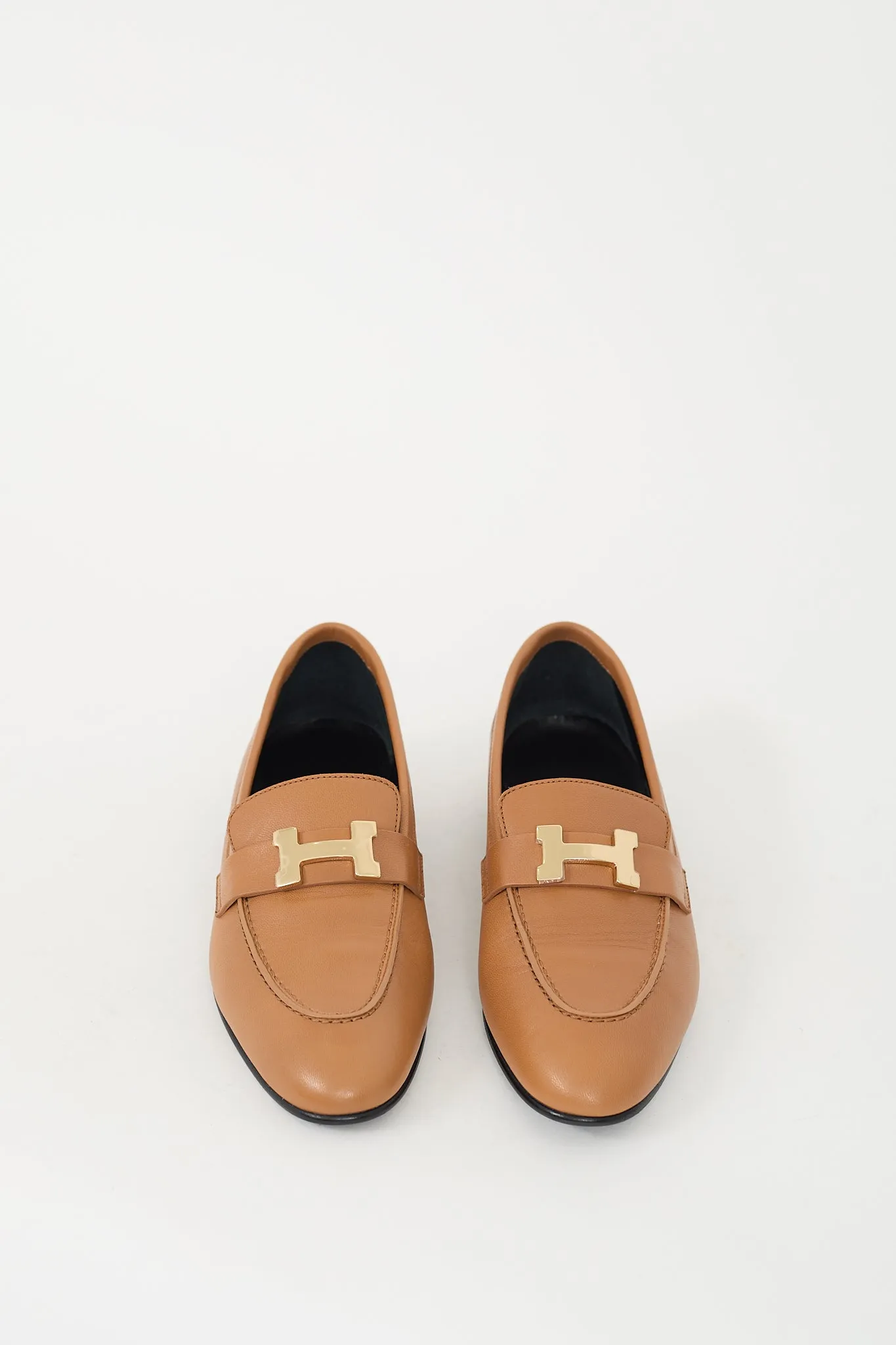 Brown Leather Paris Loafer