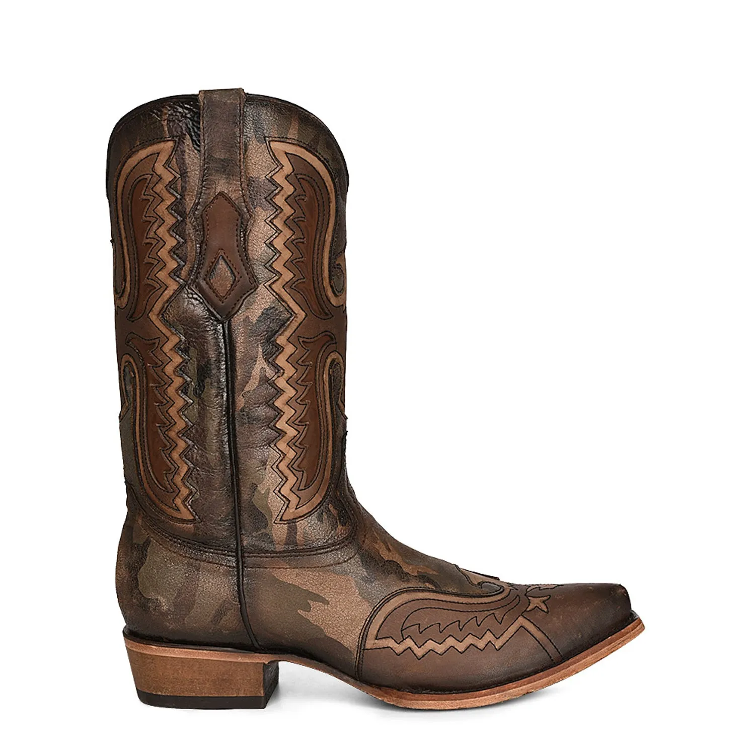 Corral Mens C3986 Brown Leather Eagle Western Cowboy Boots