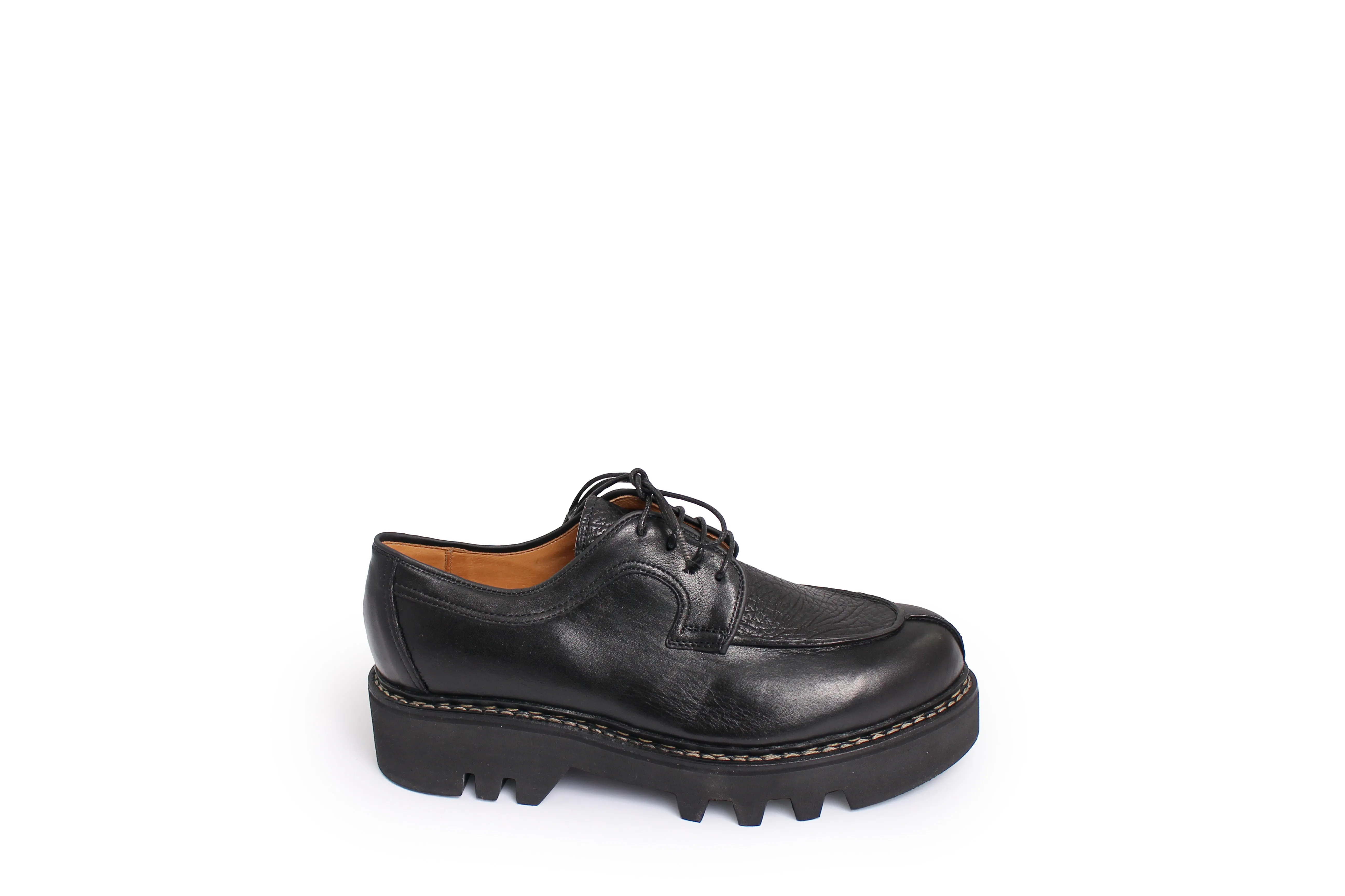 Delemont Shoes   nero/ apron cloudy