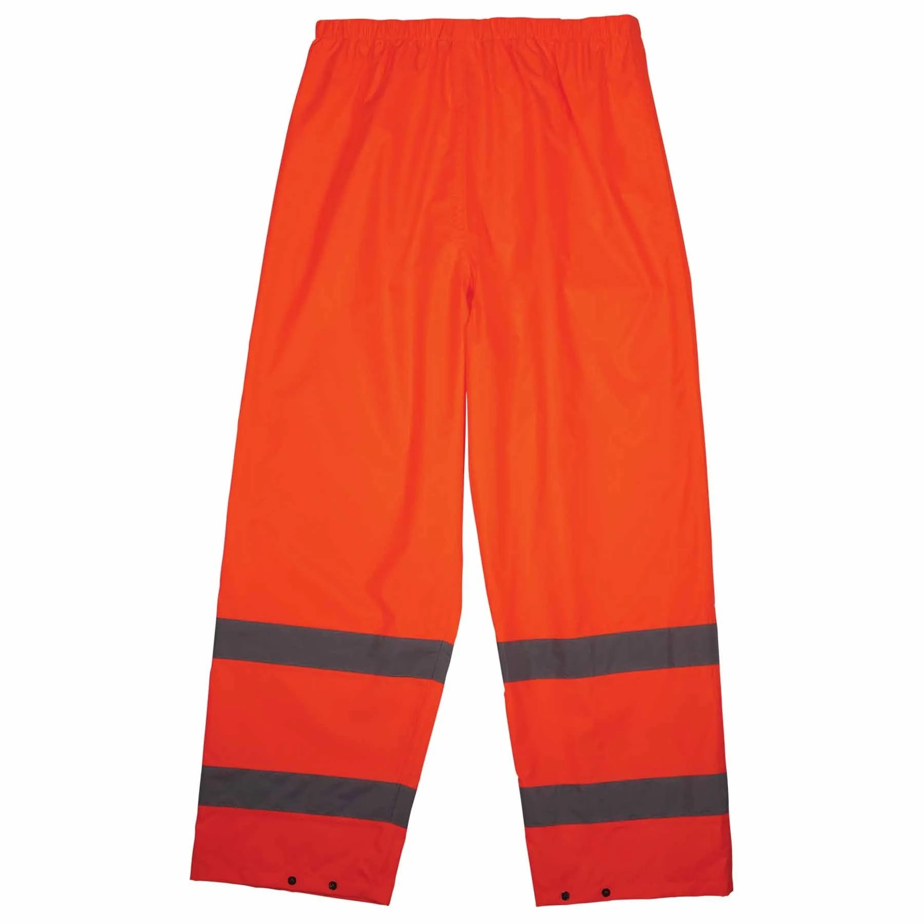 Ergodyne 25443 8916 M Orange Class E Lightweight Hi-Vis Rain Pants