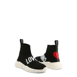 High Top Logo Sock Sneakers