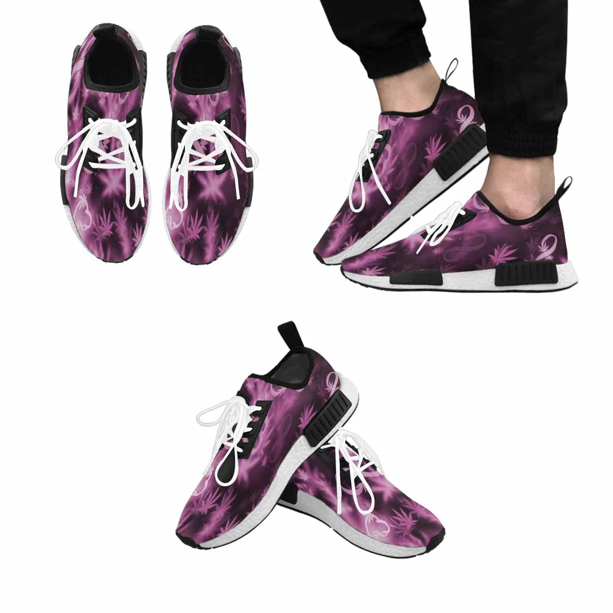 Infinity Purple Cosmos Draco Running Men’s Shoes