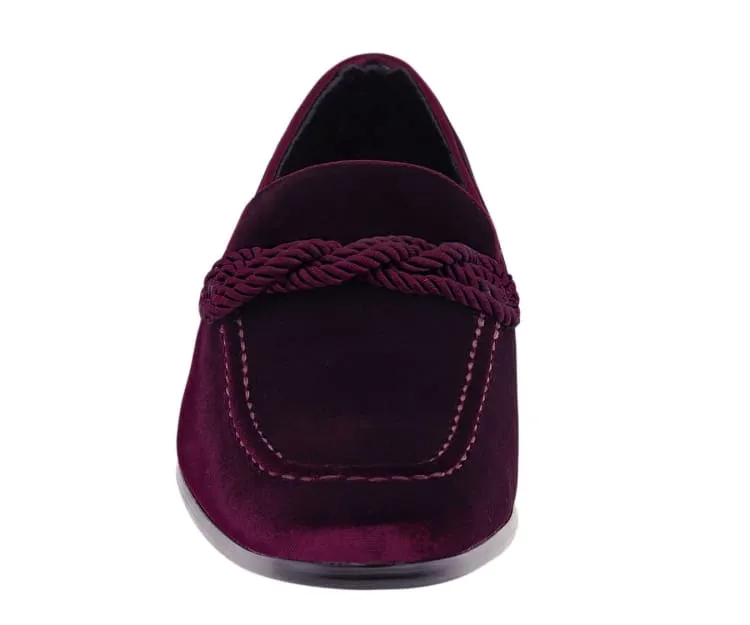 Men Dress Shoes-Esses Purple