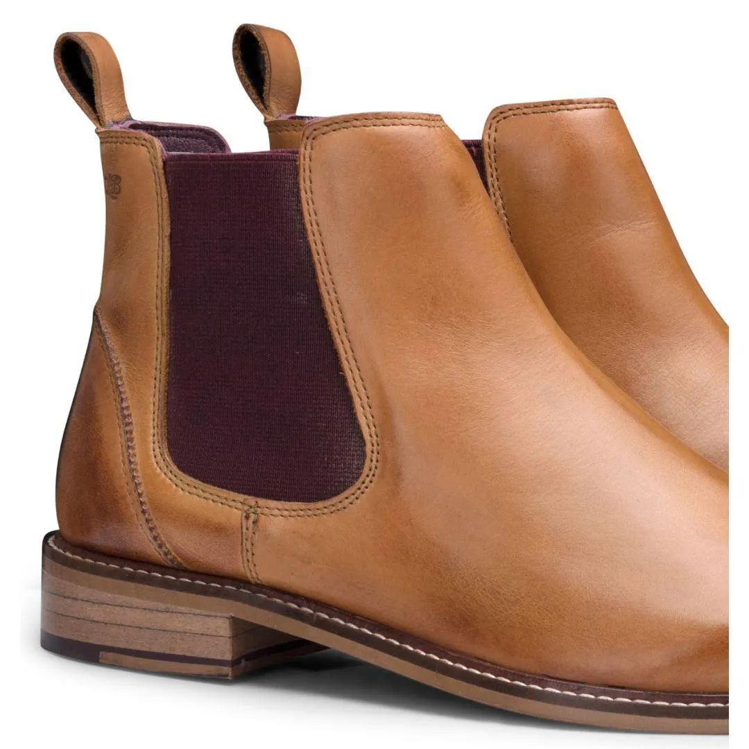 Mens Real Leather Chelsea Dealer Boots Slip On Smart Casual Retro VIntage Blinders Classic