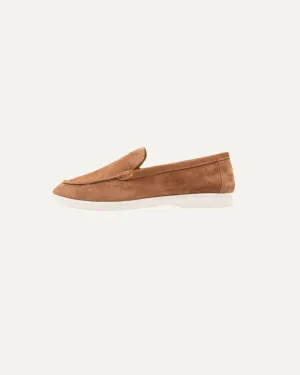 Portofino Suede Loafers Leather - Brown