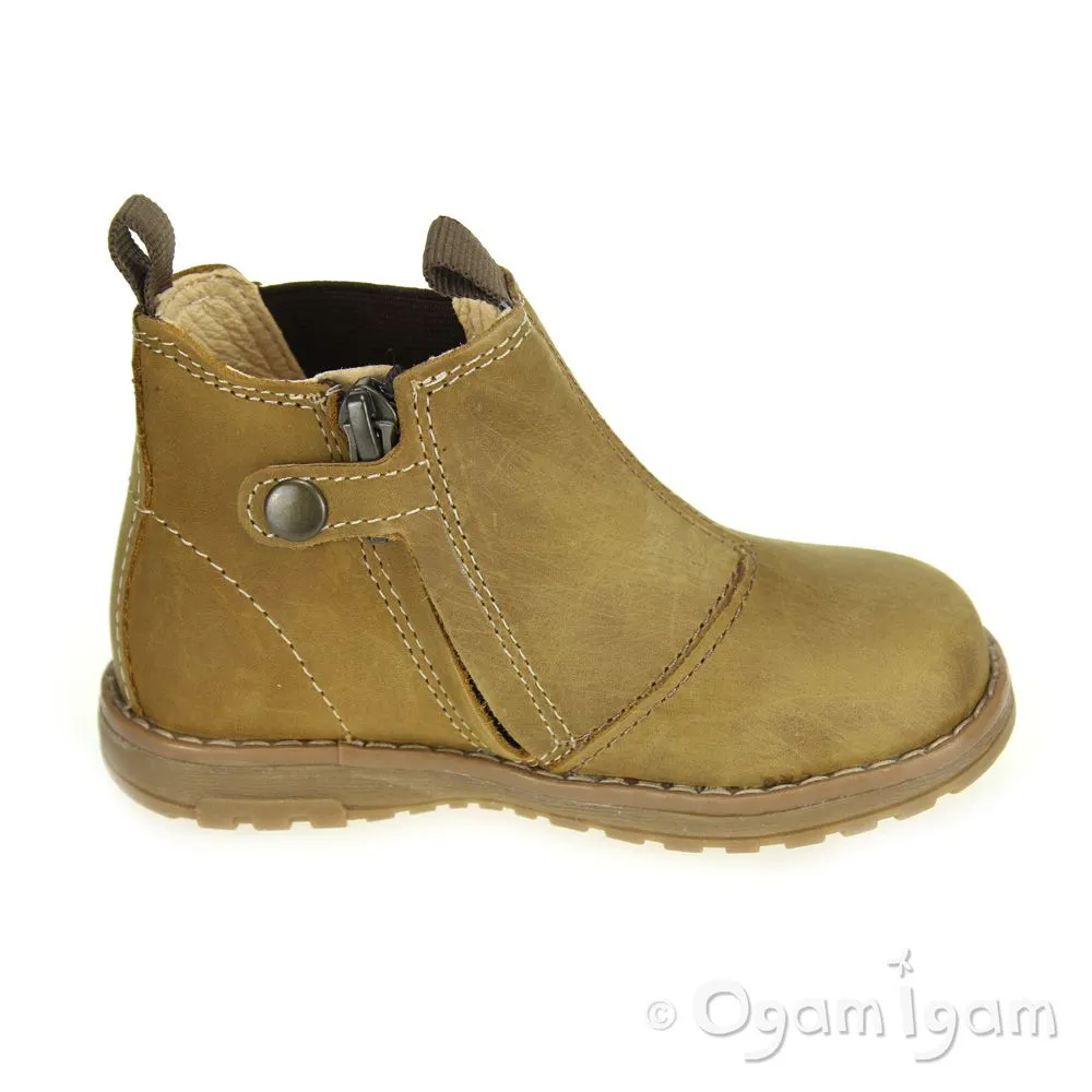 Primigi Lauren Boys Senape Brown Boot