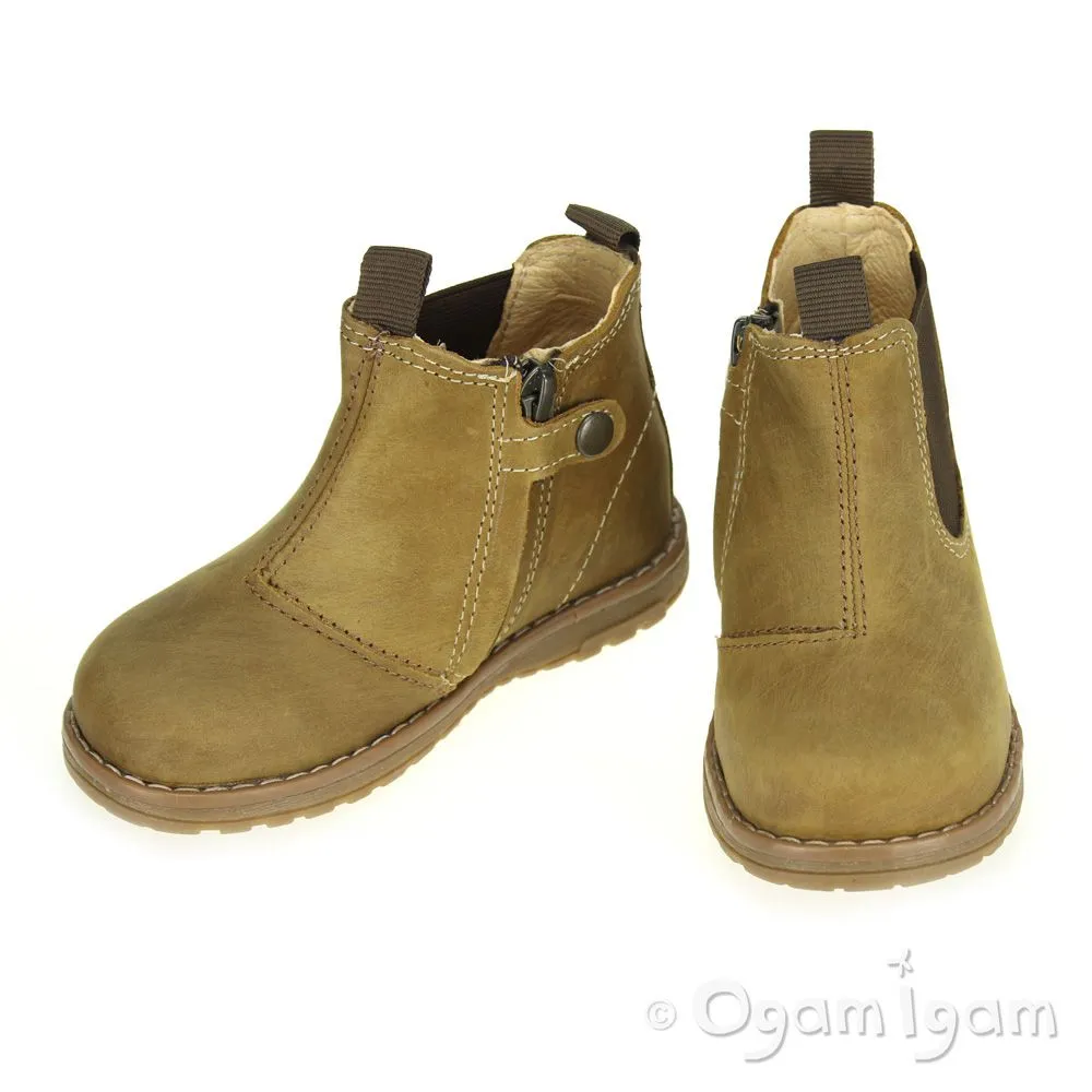 Primigi Lauren Boys Senape Brown Boot