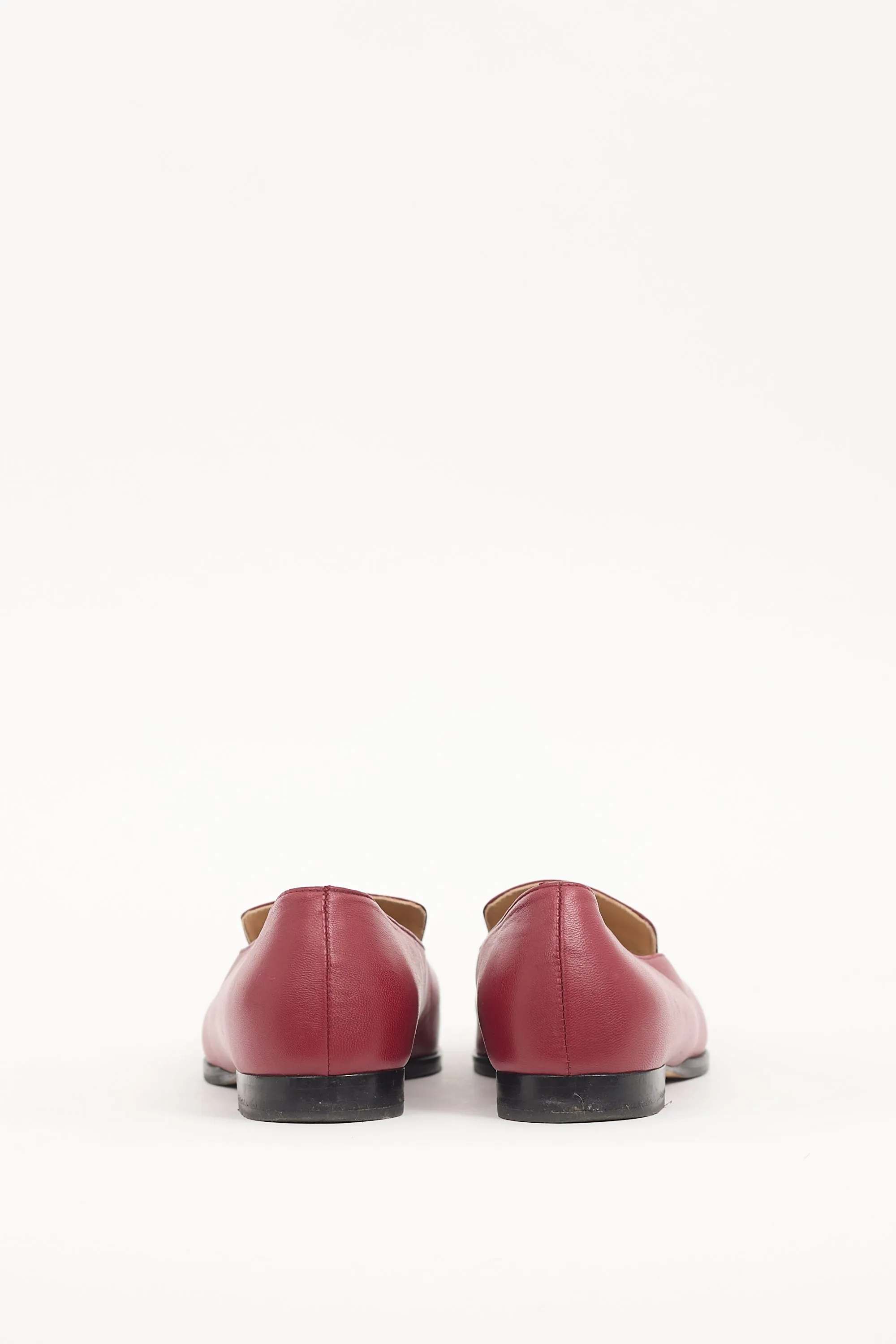 Red Leather Deon Loafer