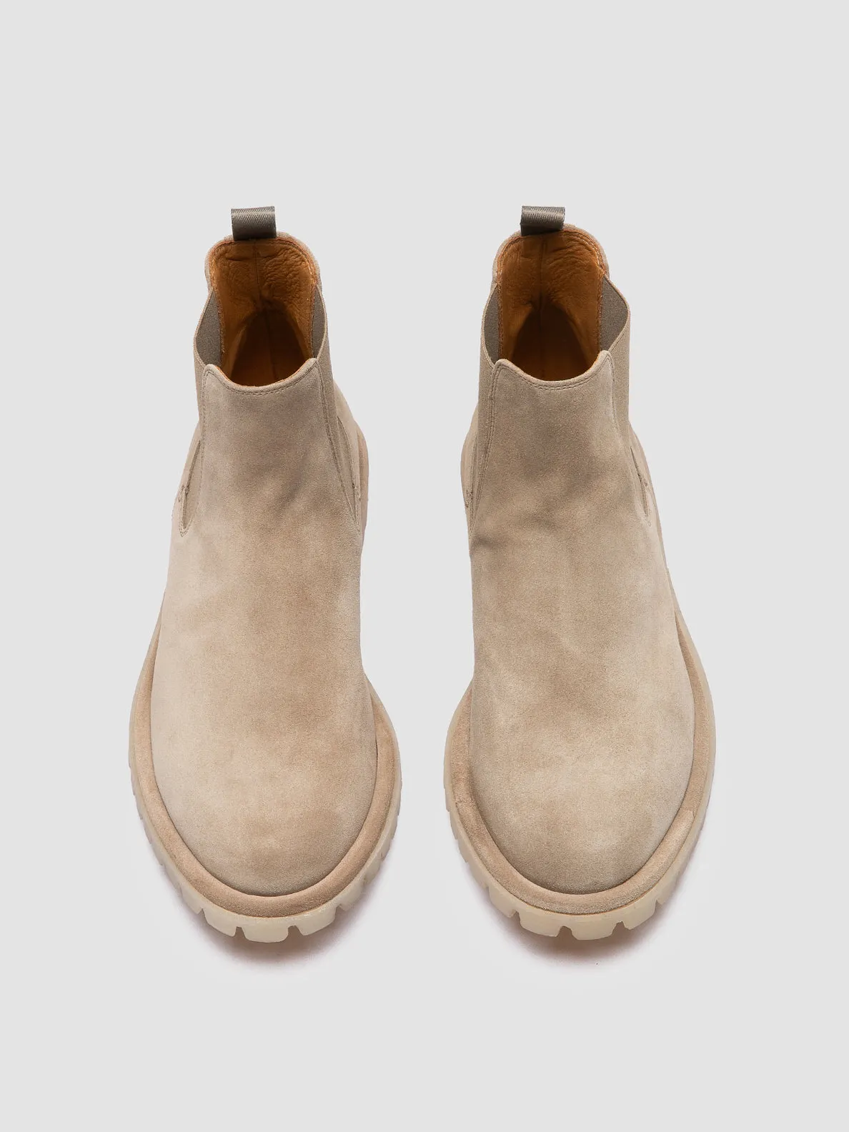 SPECTACULAR 014 - Taupe Suede Chelsea Boots