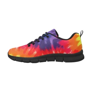 Uniquely You Sneakers for Women, Orange Tie-Dye  - Running Shoes