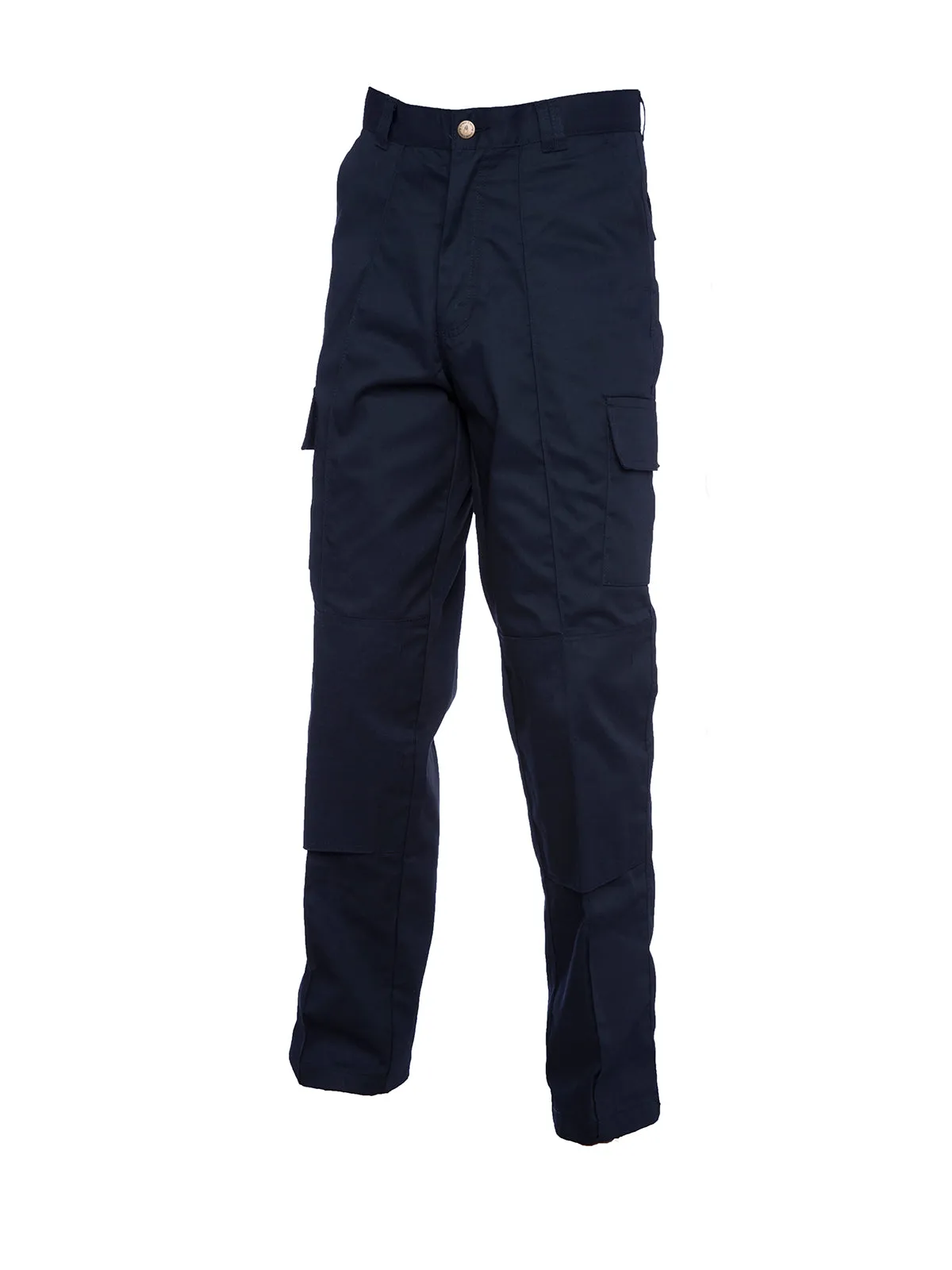 Unisex Combat Cargo Trousers with Knee Pads - Regular Leg