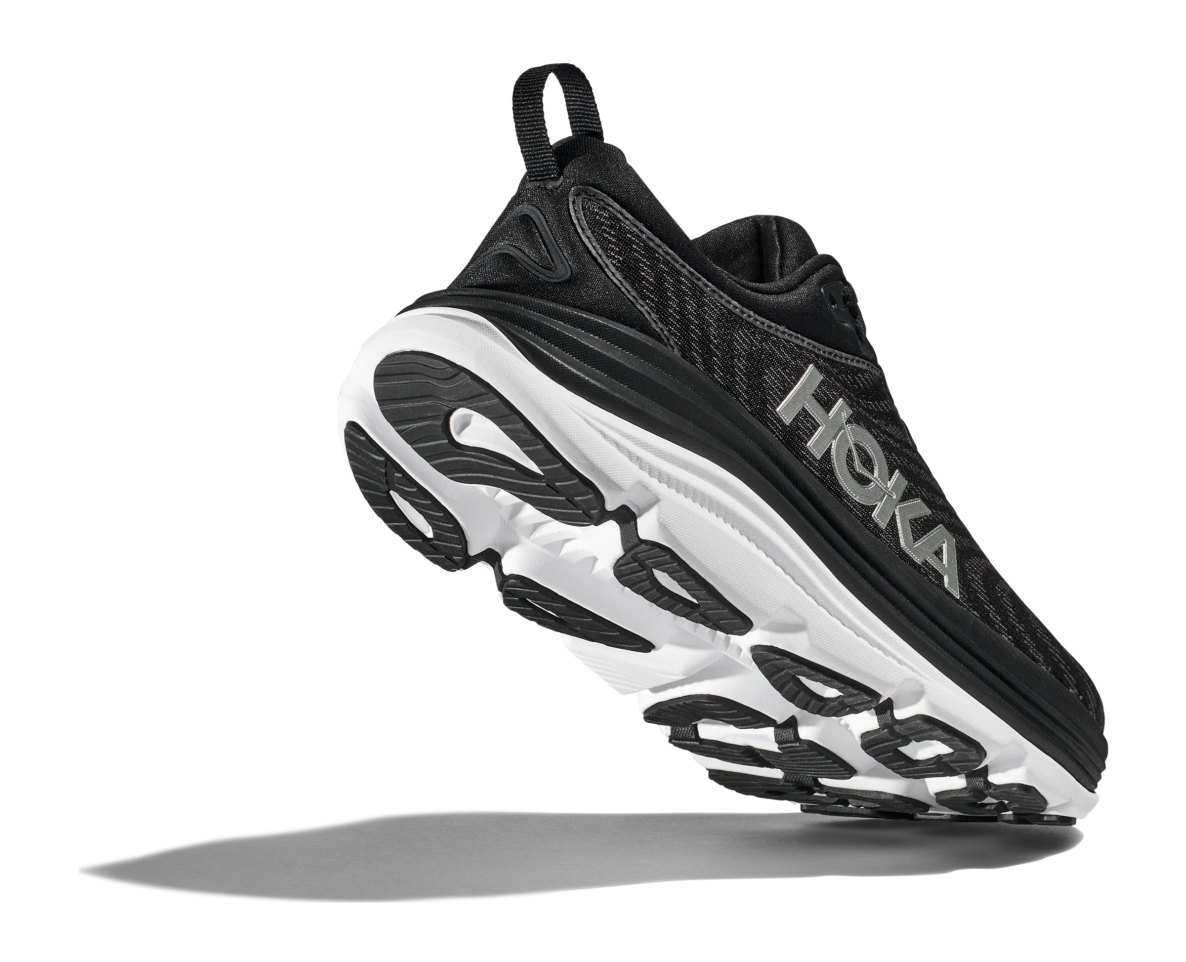 Women's Hoka Gaviota 5 Color: Black / White